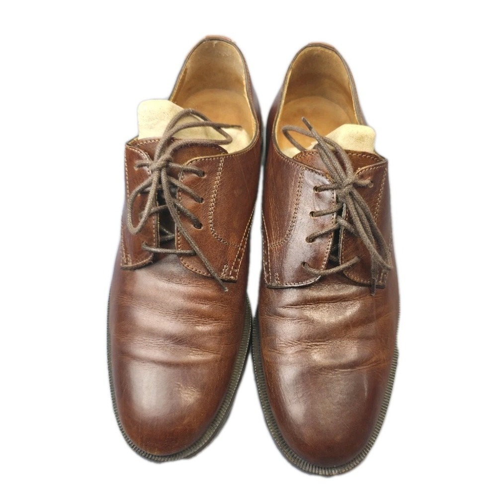Vito Rufolo Men's Size 8.5 M Brown Dress‎ Derby Lace Up Shoes,  Italy  Leather